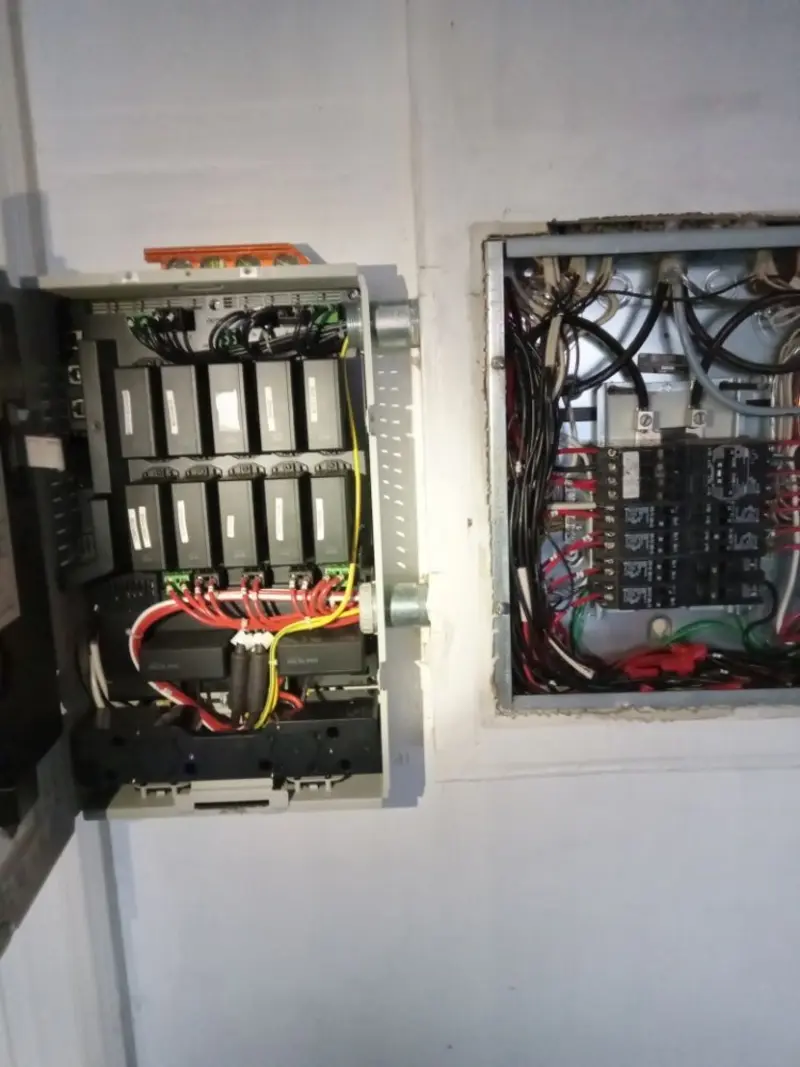 Electrical panel upgrade completed for Ring Doorbell Installation in Neptune Beach